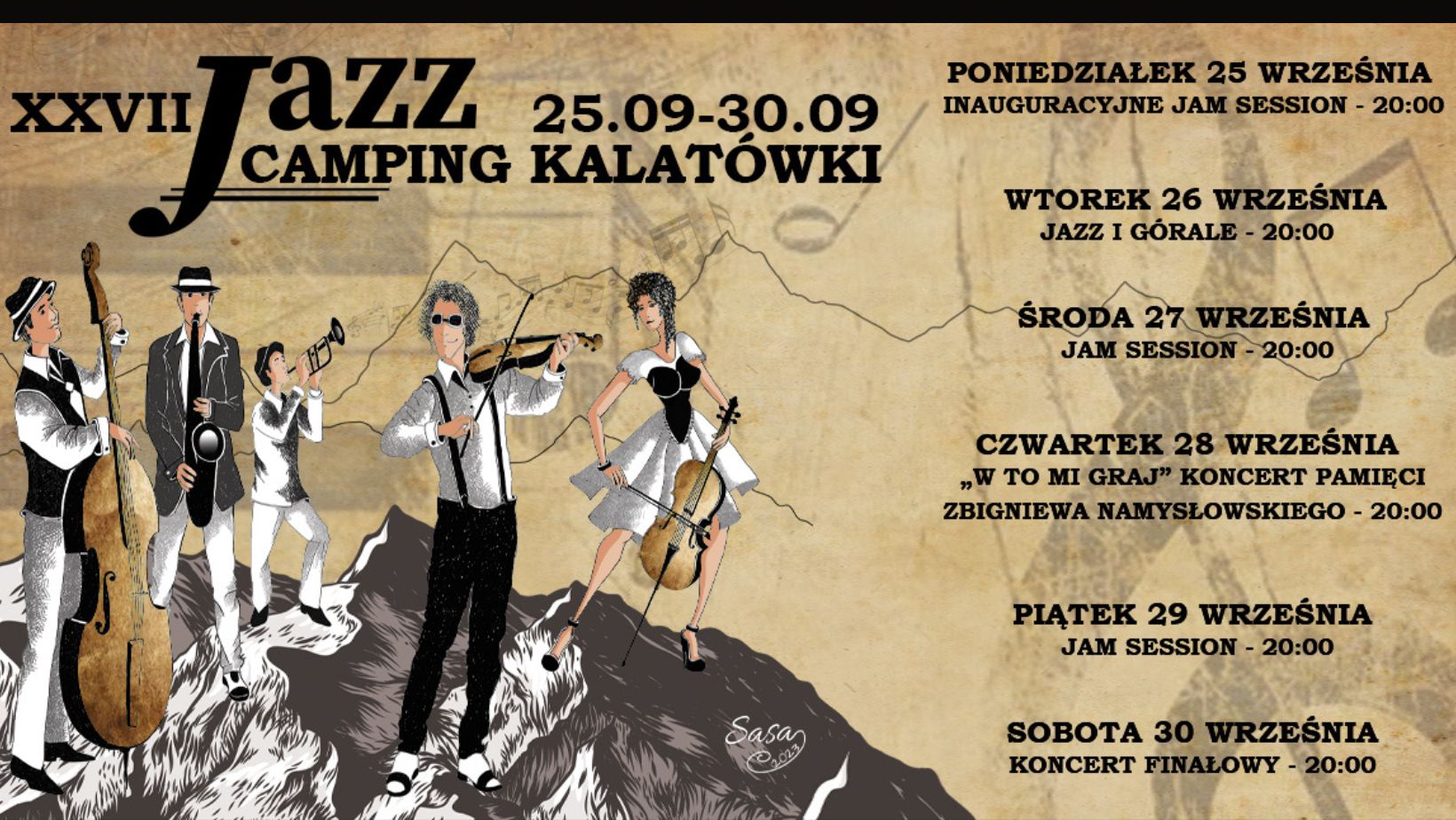XXVII edycja Jazz Camping Kalatówki